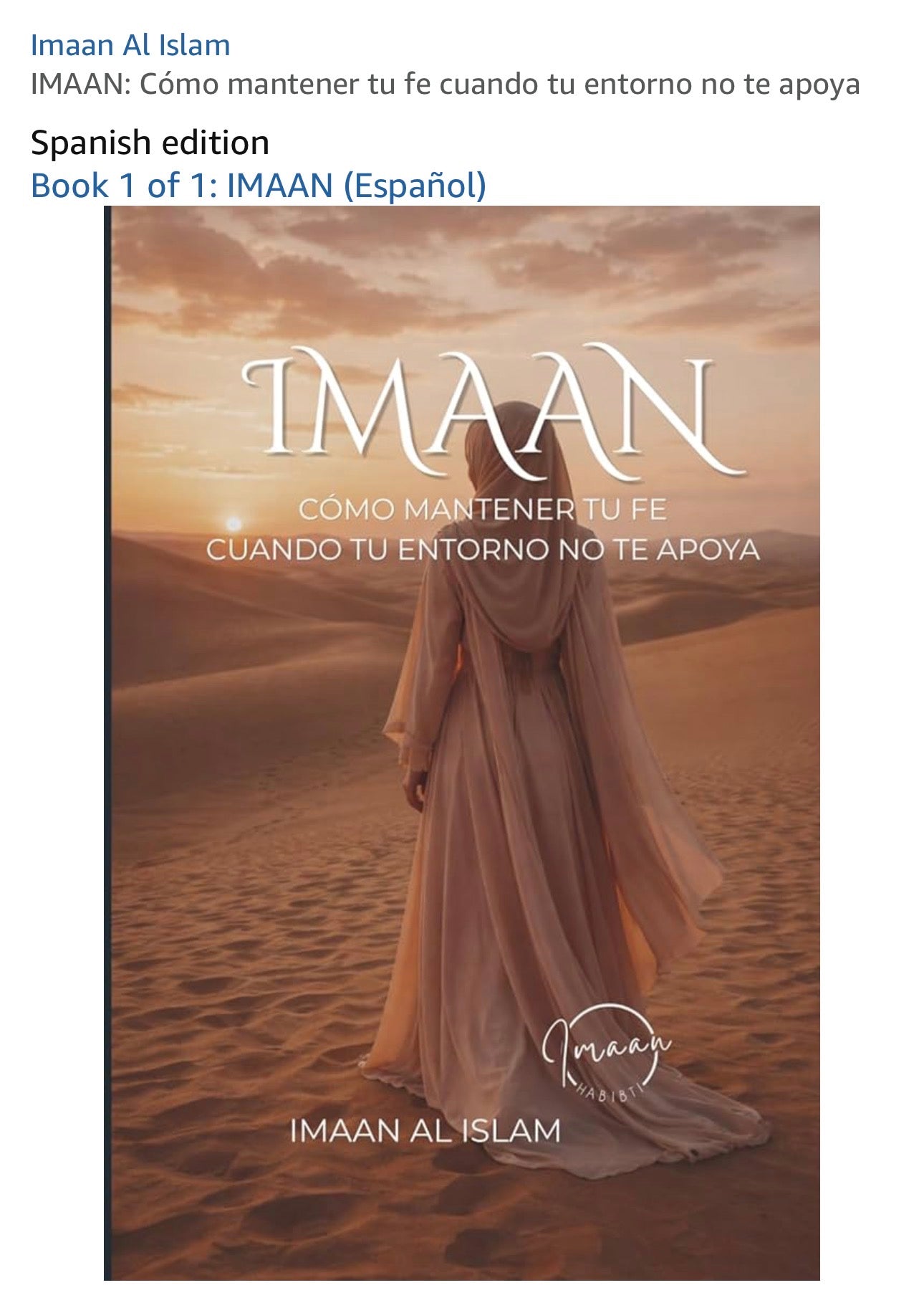 IMAAN: Como mantener tu fe cuando tu entorno no te apoya